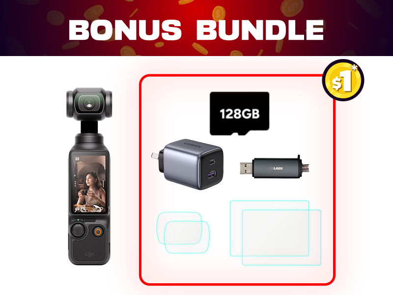 Osmo Pocket 3 + $1 Bonus Bundle